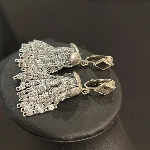 Sarah Coventry & Copper brushed on Turquoise Clip On Earrings. 2 pair. - Picture 13 of 16